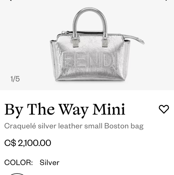 *SOLD* Fendi By The Way Mini Boston Bag - Picture 12 of 12
